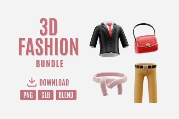 3D Fashion Outfit Pack 03: Elevate Your Design