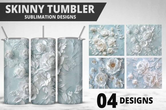 3D Ross Flowers Tumbler Wrap Design: A Guide to Quality and Application