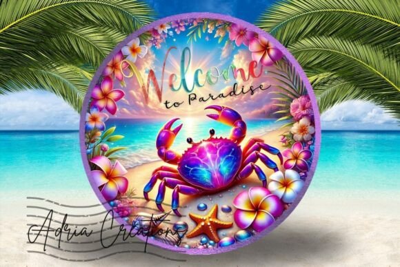 Integrating the 3D Sea Crab Welcome Sign Design into Your Creative Workflow