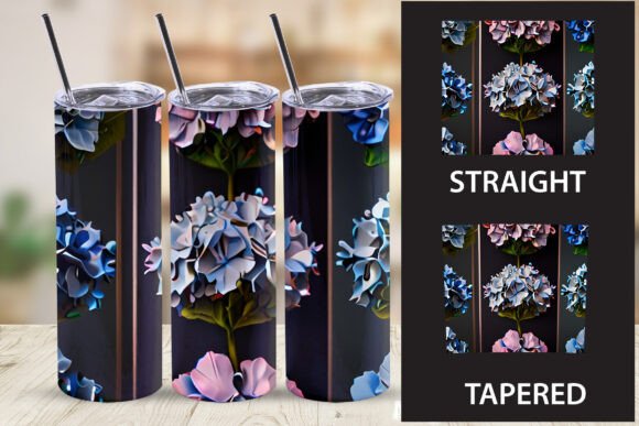 Mastering the 3D Floral Hydrangea Tumbler Design: A Guide to Digital Sublimation
