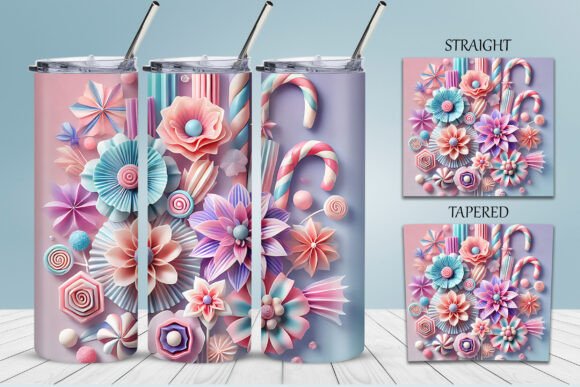 Mastering the 3D Flowers Floral Tumbler Wrap Design for Professional Sublimation Results