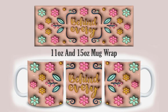 Revolutionizing Print-on-Demand with 3d Inflated Behind Every Mug Design PNG Assets