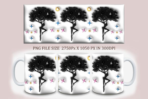 Unveiling the 3D Inflated Dreaming Tree Mug Design